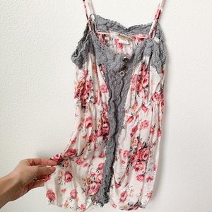 Delicate floral blouse